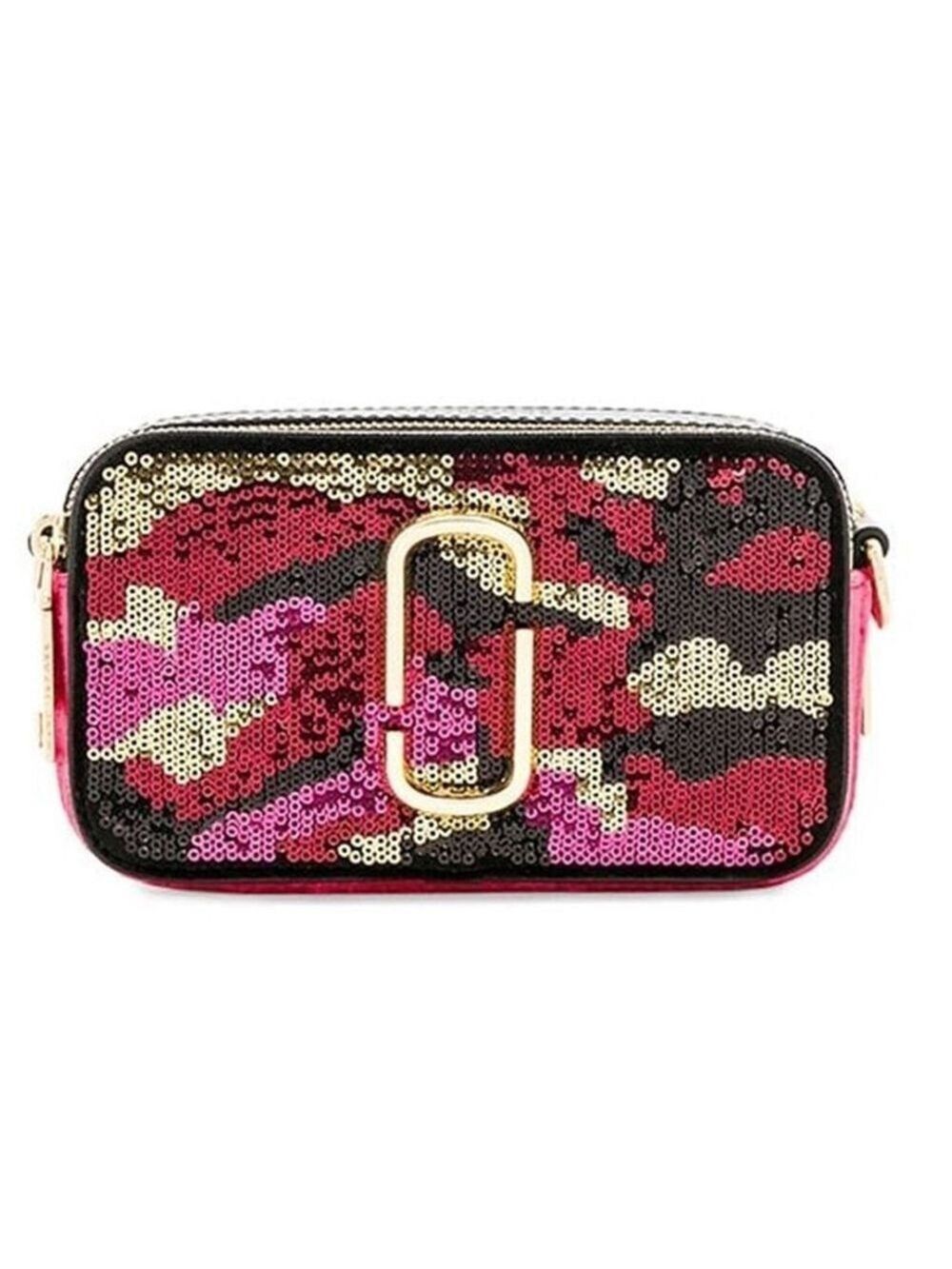 Marc Jacobs Camo Sequin Snapshot Camera Bag (Strap is missing)